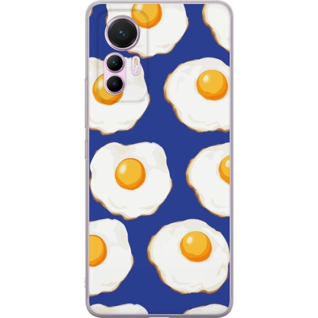 Mobildeksel til Xiaomi 12 Lite med Stekte egg motiv