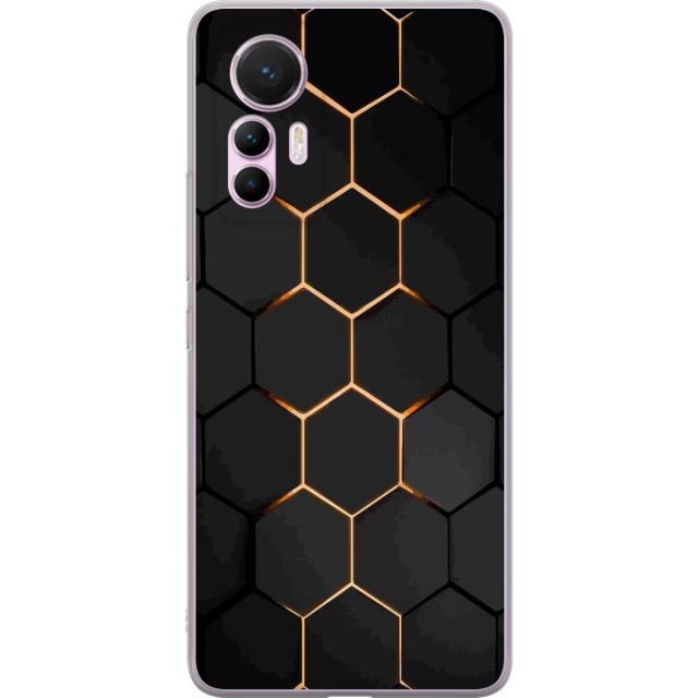 Mobildeksel til Xiaomi 12 Lite med Luksuriøst Mønster motiv