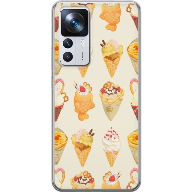 Mobildeksel til Xiaomi 12T med Glassig motiv
