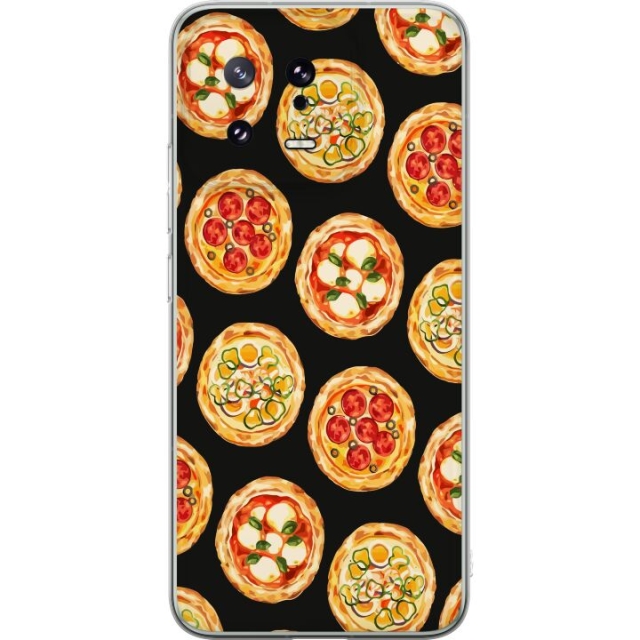 Mobildeksel til Xiaomi 13 med Pizza motiv