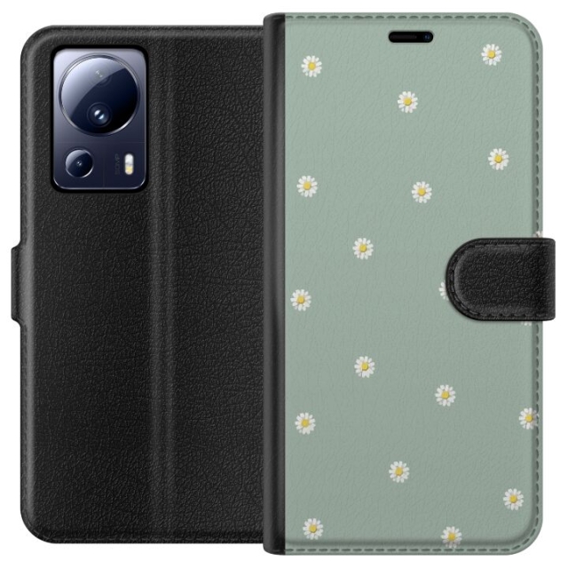 Lommeboketui til Xiaomi 13 Lite med Prestekrage motiv