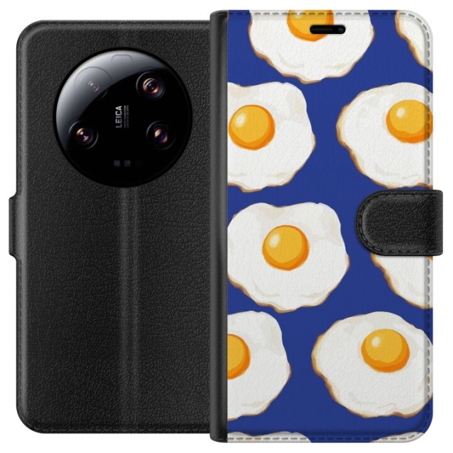 Lommeboketui til Xiaomi 13 Ultra med Stekte egg motiv