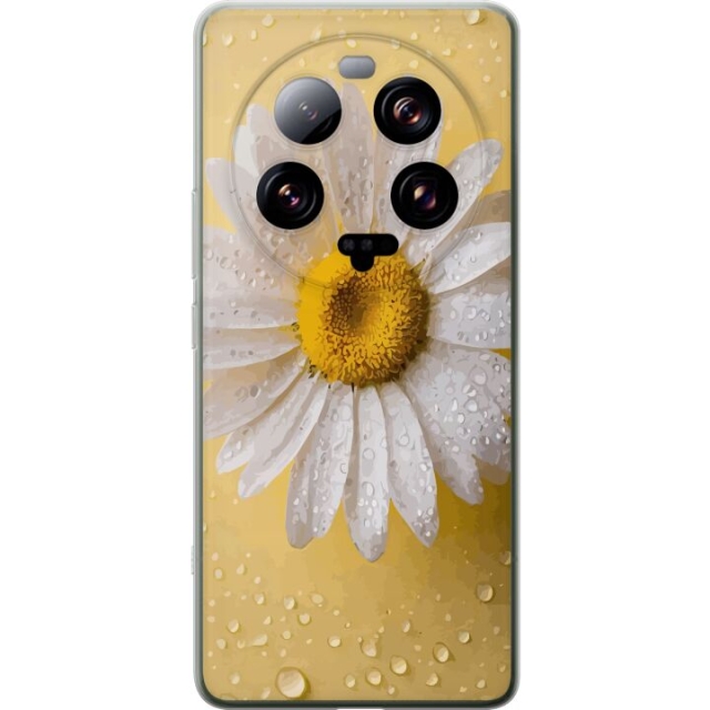 Mobildeksel til Xiaomi 13 Ultra med Porselensblomst motiv