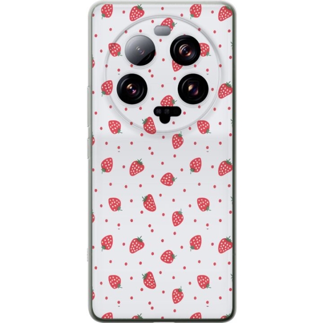 Mobildeksel til Xiaomi 13 Ultra med Jordbær motiv