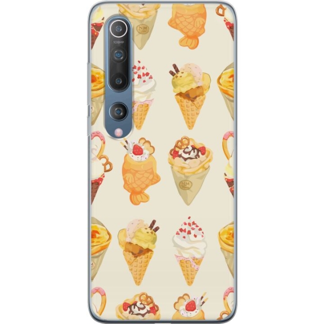 Mobildeksel til Xiaomi Mi 10 5G med Glassig motiv