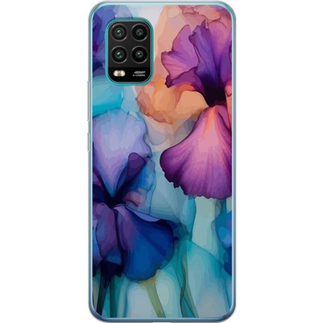 Mobildeksel til Xiaomi Mi 10 Lite 5G med Magiske blomster motiv