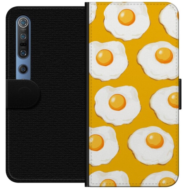 Lommeboketui til Xiaomi Mi 10 Pro 5G med Stekt egg motiv