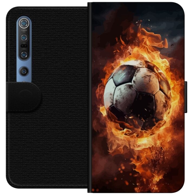 Lommeboketui til Xiaomi Mi 10 Pro 5G med Fotball motiv