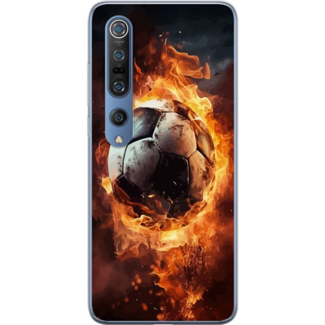 Mobildeksel til Xiaomi Mi 10 Pro 5G med Fotball motiv