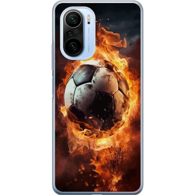Mobildeksel til Xiaomi Mi 11i med Fotball motiv