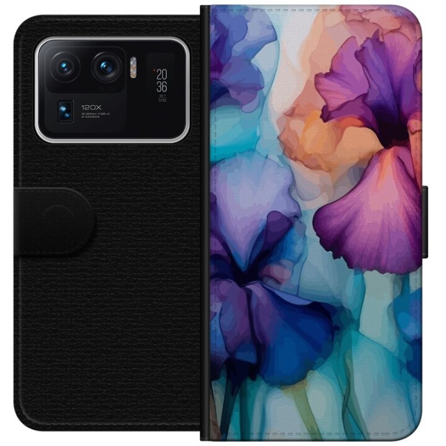 Lommeboketui til Xiaomi Mi 11 Ultra med Magiske blomster motiv