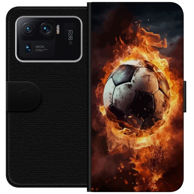 Lommeboketui til Xiaomi Mi 11 Ultra med Fotball motiv