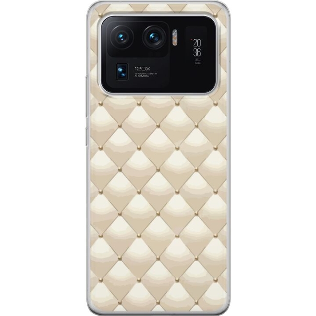 Mobildeksel til Xiaomi Mi 11 Ultra med Gullglans motiv