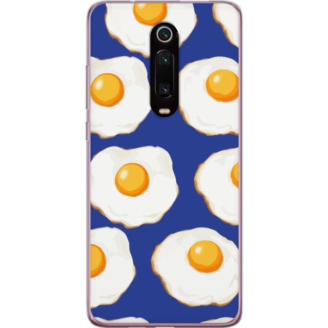 Mobildeksel til Xiaomi Mi 9T Pro  med Stekte egg motiv