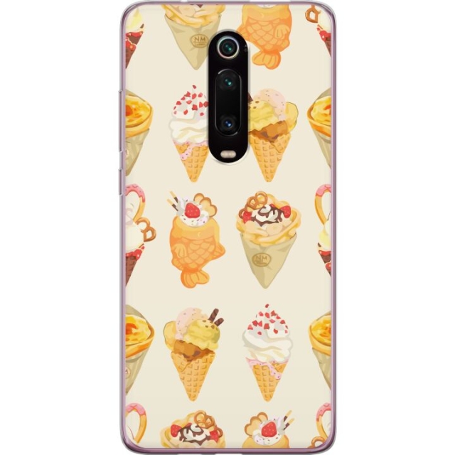 Mobildeksel til Xiaomi Mi 9T Pro  med Glassig motiv