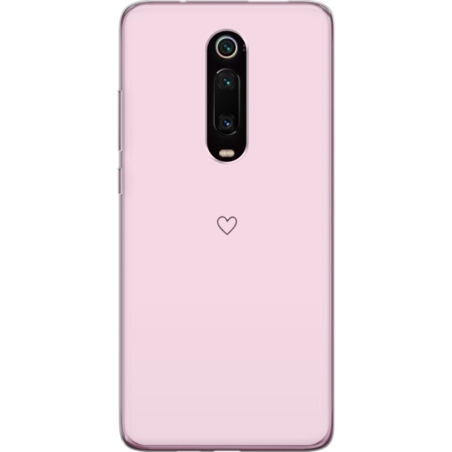 Mobildeksel til Xiaomi Mi 9T Pro  med Hjerte motiv