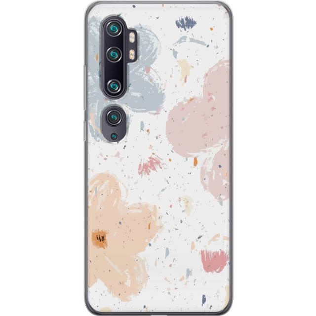 Mobildeksel til Xiaomi Mi Note 10 med Blomster motiv