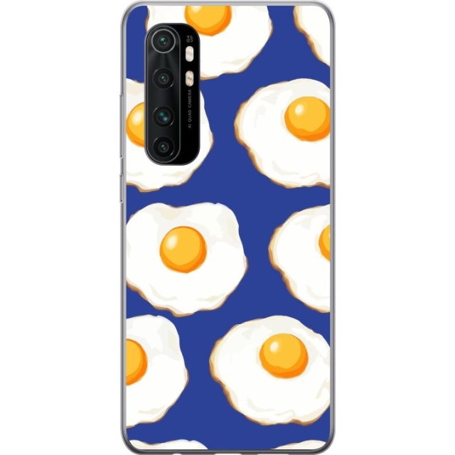 Mobildeksel til Xiaomi Mi Note 10 Lite med Stekte egg motiv
