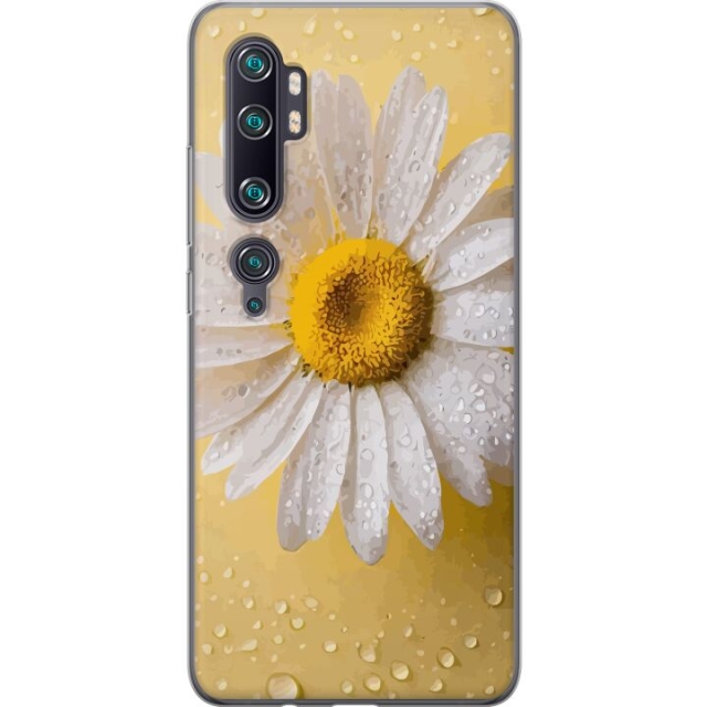 Mobildeksel til Xiaomi Mi Note 10 Pro med Porselensblomst motiv