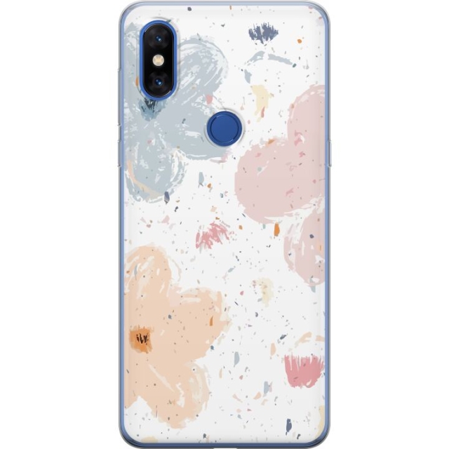 Mobildeksel til Xiaomi Mi Mix 3 med Blomster motiv