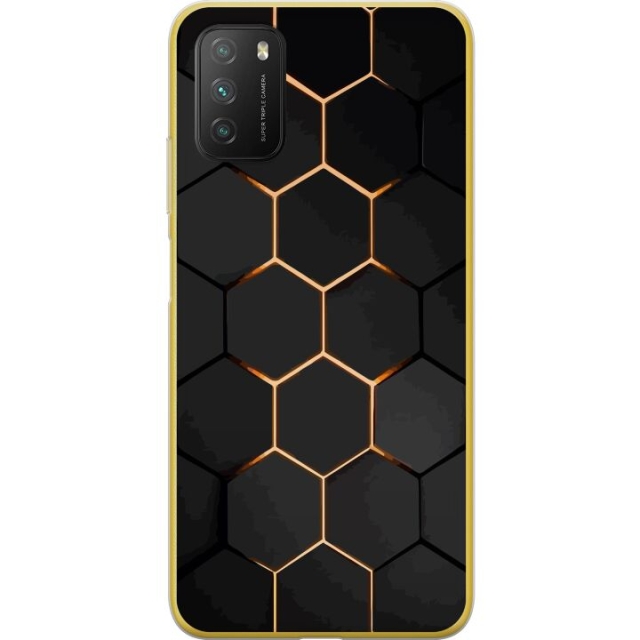 Mobildeksel til Xiaomi Poco M3  med Luksuriøst Mønster motiv