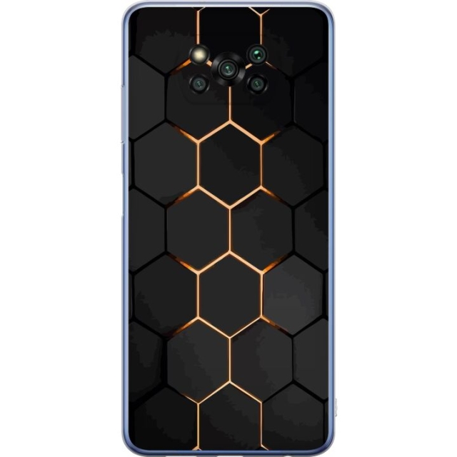 Mobildeksel til Xiaomi Poco X3 Pro med Luksuriøst Mønster motiv