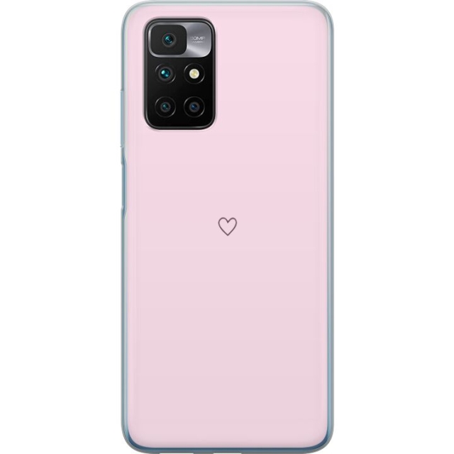 Mobildeksel til Xiaomi Redmi 10 med Hjerte motiv