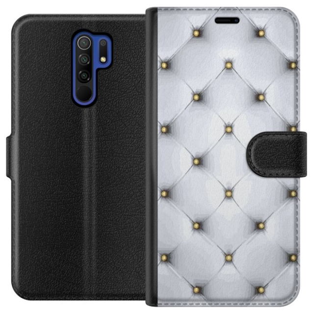 Lommeboketui til Xiaomi Redmi 9 med Luksuriøst motiv