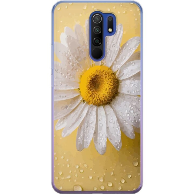 Mobildeksel til Xiaomi Redmi 9 med Porselensblomst motiv