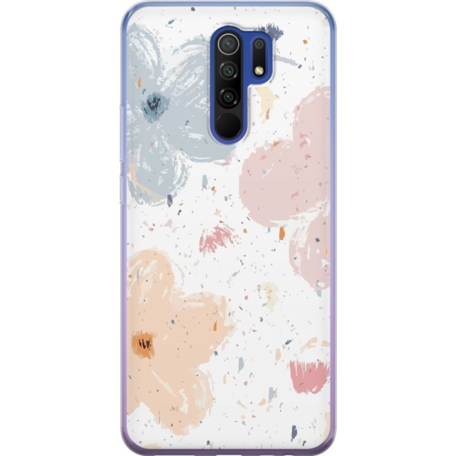 Mobildeksel til Xiaomi Redmi 9 med Blomster motiv