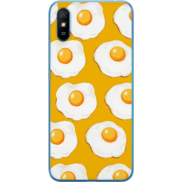 Mobildeksel til Xiaomi Redmi 9A med Stekt egg motiv