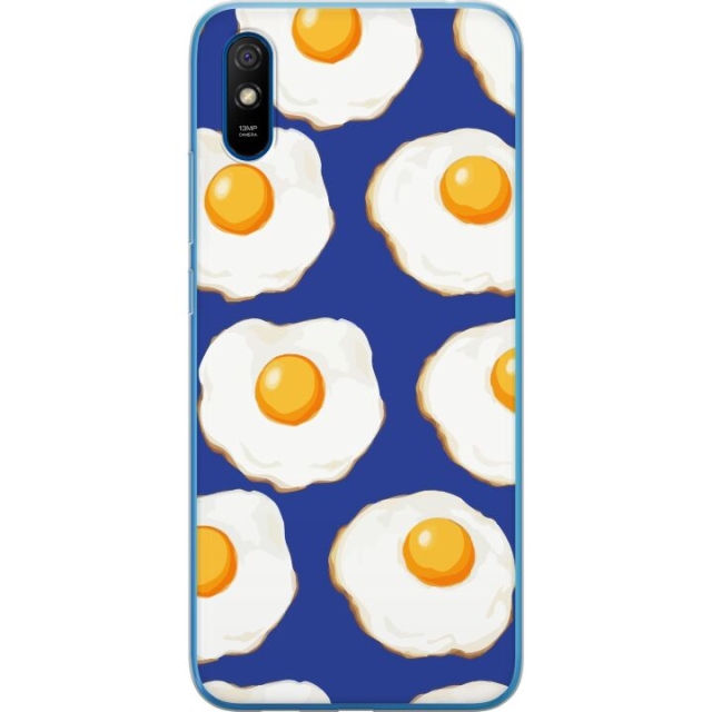 Mobildeksel til Xiaomi Redmi 9AT med Stekte egg motiv