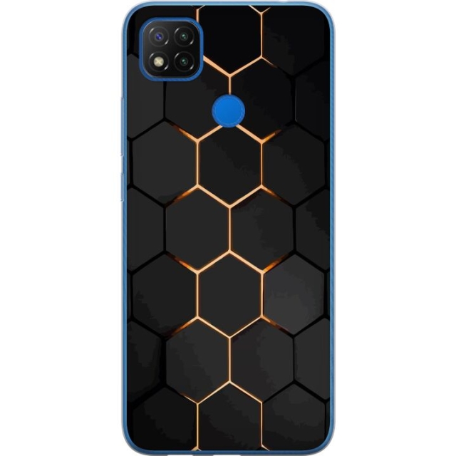 Mobildeksel til Xiaomi Redmi 9C NFC med Luksuriøst Mønster motiv