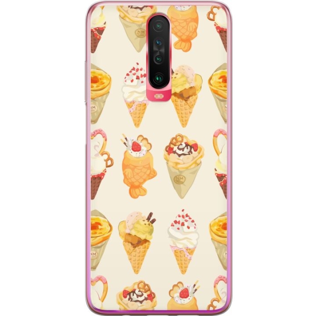 Mobildeksel til Xiaomi Redmi K30 med Glassig motiv