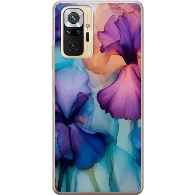 Mobildeksel til Xiaomi Redmi Note 10 Pro med Magiske blomster motiv