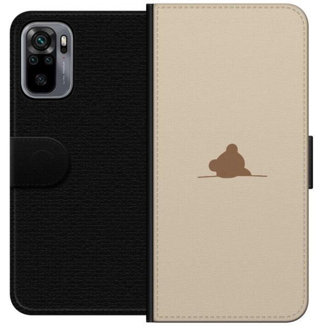 Lommeboketui til Xiaomi Redmi Note 10S med Nalle motiv