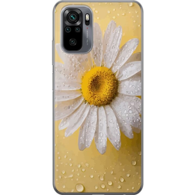 Mobildeksel til Xiaomi Redmi Note 10S med Porselensblomst motiv