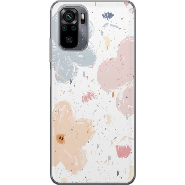 Mobildeksel til Xiaomi Redmi Note 10S med Blomster motiv