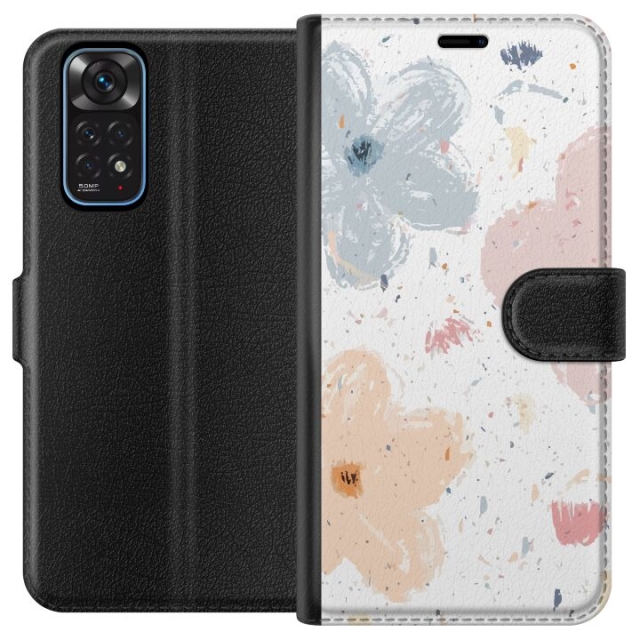 Lommeboketui til Xiaomi Redmi Note 11 med Blomster motiv