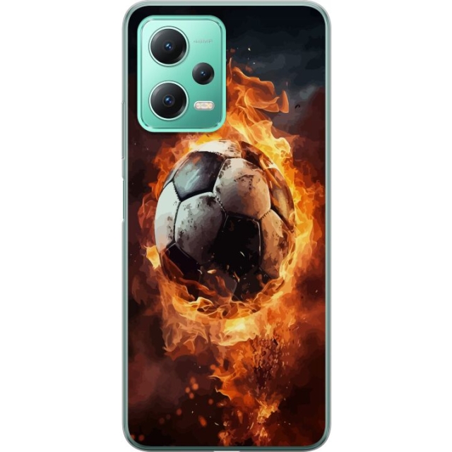 Mobildeksel til Xiaomi Redmi Note 12 med Fotball motiv