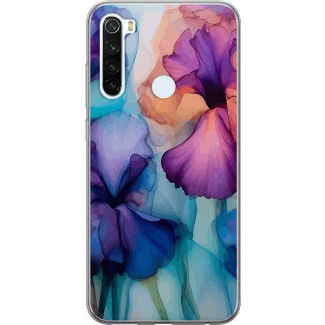 Mobildeksel til Xiaomi Redmi Note 8 med Magiske blomster motiv
