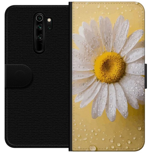 Lommeboketui til Xiaomi Redmi Note 8 Pro  med Porselensblomst motiv