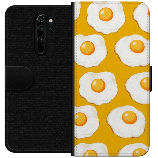 Lommeboketui til Xiaomi Redmi Note 8 Pro  med Stekt egg motiv