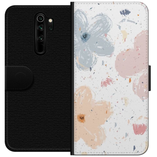 Lommeboketui til Xiaomi Redmi Note 8 Pro  med Blomster motiv