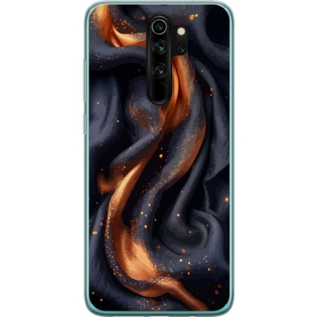 Mobildeksel til Xiaomi Redmi Note 8 Pro  med Brennende silke motiv