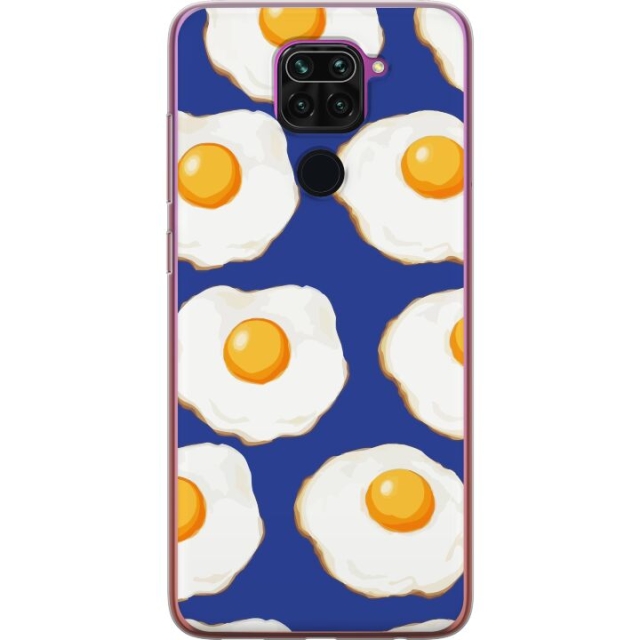 Mobildeksel til Xiaomi Redmi Note 9 med Stekte egg motiv
