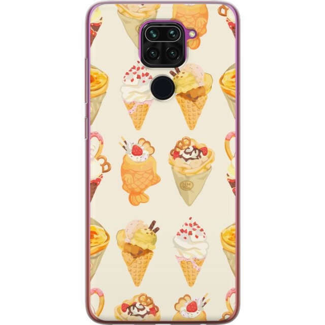 Mobildeksel til Xiaomi Redmi Note 9 med Glassig motiv