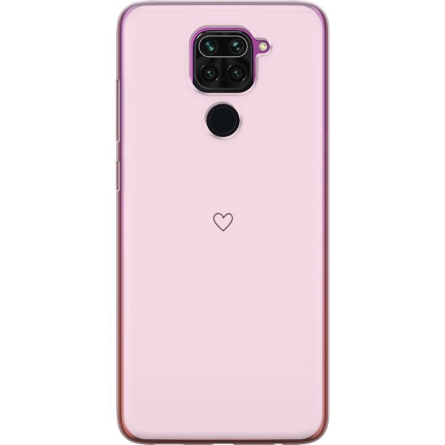 Mobildeksel til Xiaomi Redmi Note 9 med Hjerte motiv