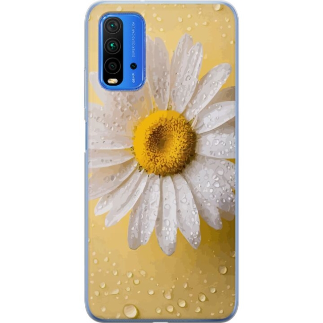 Mobildeksel til Xiaomi Redmi Note 9 4G med Porselensblomst motiv