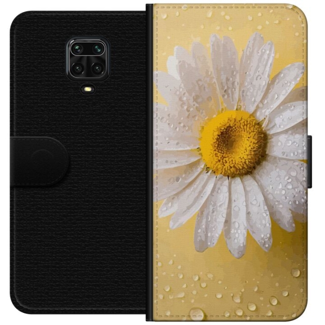 Lommeboketui til Xiaomi Redmi Note 9S med Porselensblomst motiv